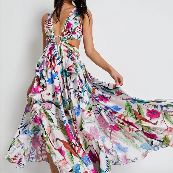 PatBO Dresses & Skirts - New with tags Patbo Zamia sleeveless cut out beach dress